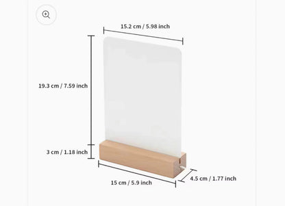 Personalized Acrylic Photo LED Lamp