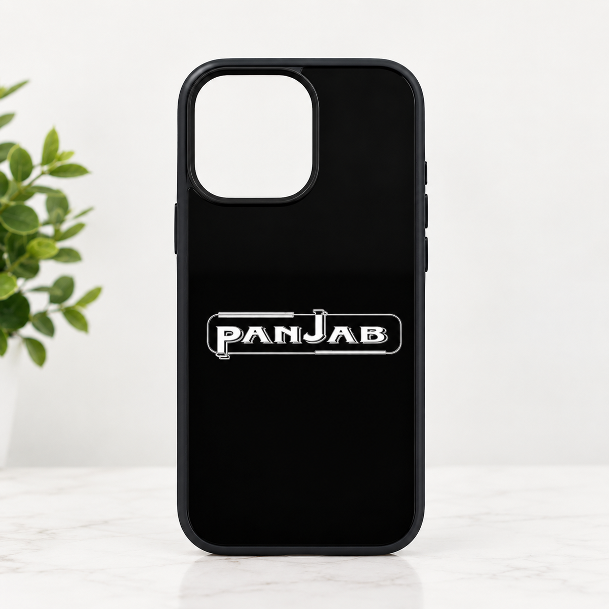 Panjab Pride – Premium Custom Black Phone Case